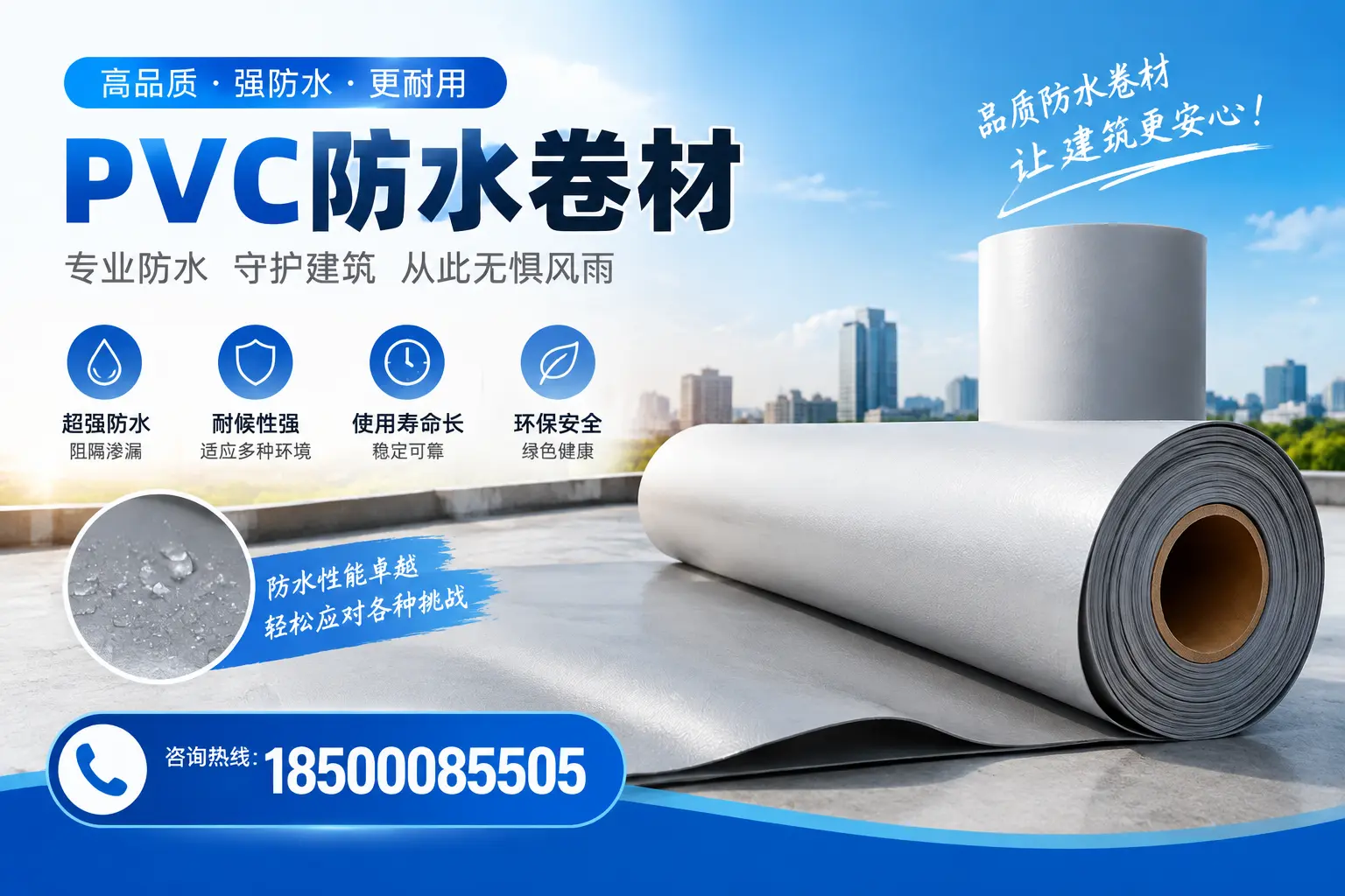 如何选择高质量的PVC防水卷材？大理消费者必看指南