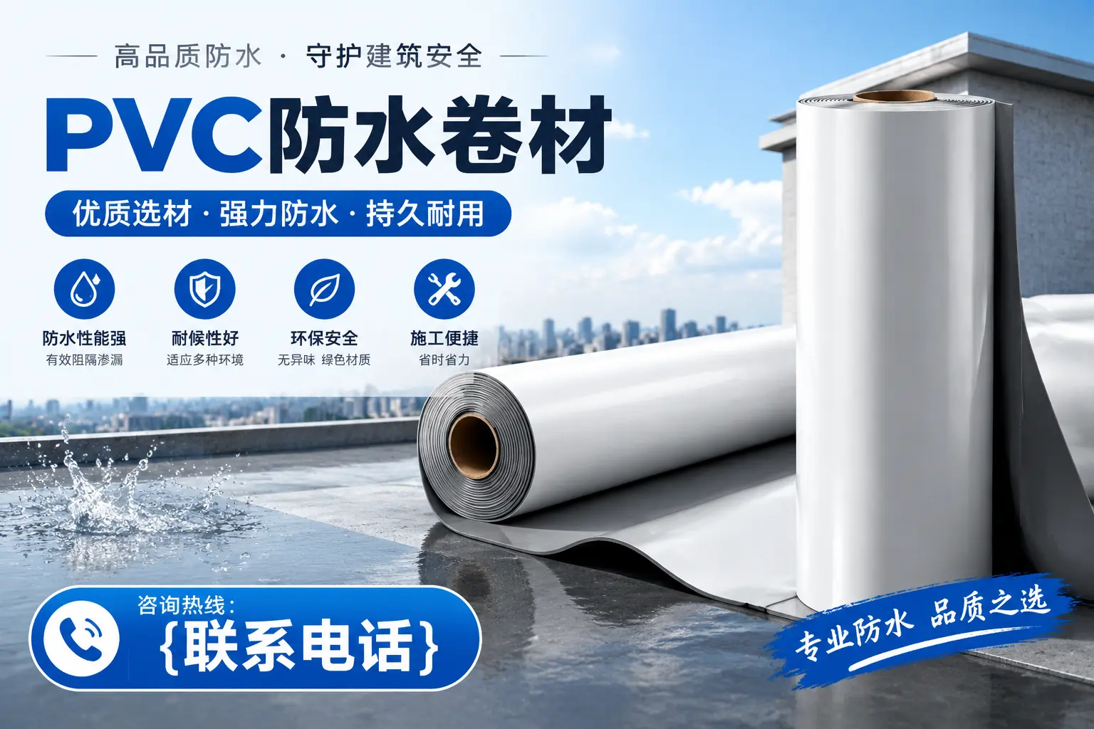 PVC防水卷材的选购技巧与注意事项,助您在大理找到合适产品